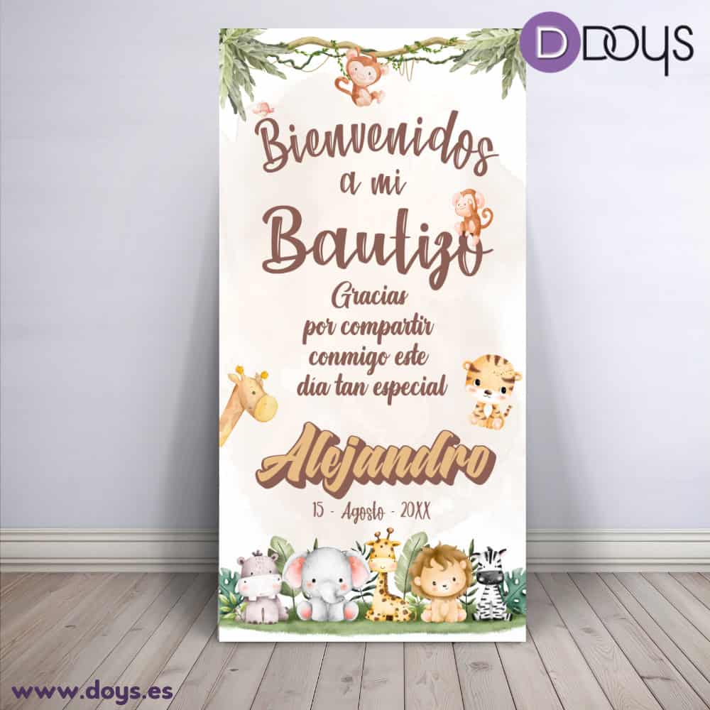 Banner Bautizo - Selva